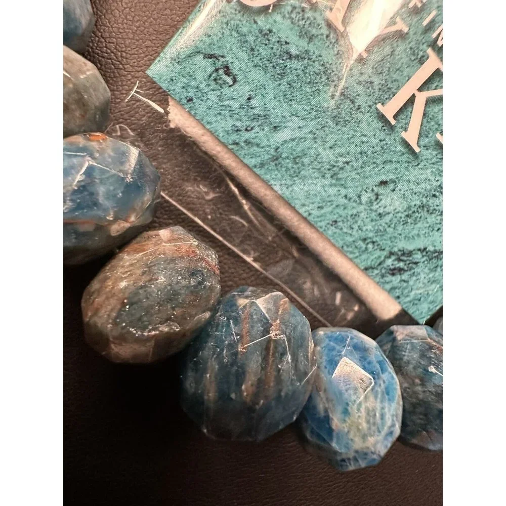 Jay King DTR Mine Finds Sterling Silver Blue Apatite Necklace & Earring Set - Picture 2 of 11